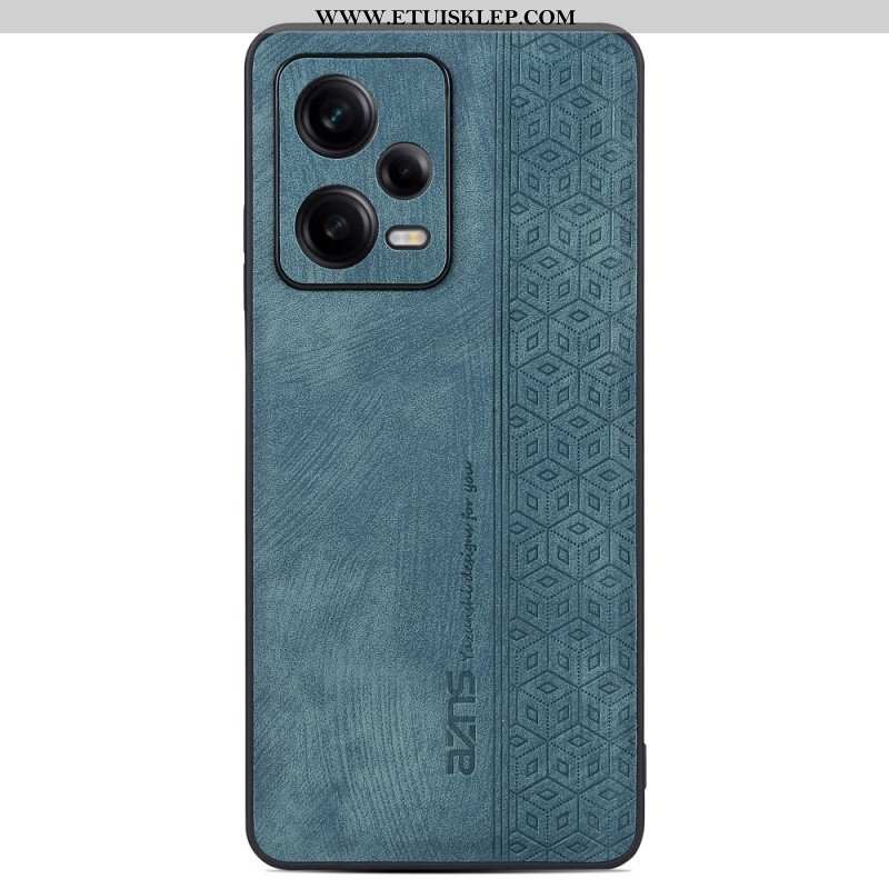 Etui do Poco X5 Pro 5G Efekt Skóry Azns